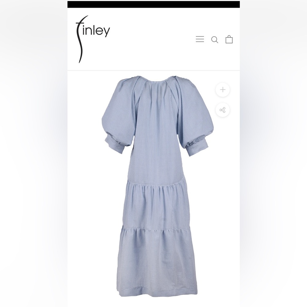 Finley Paloma Seersucker Dress - Picture 2 of 6